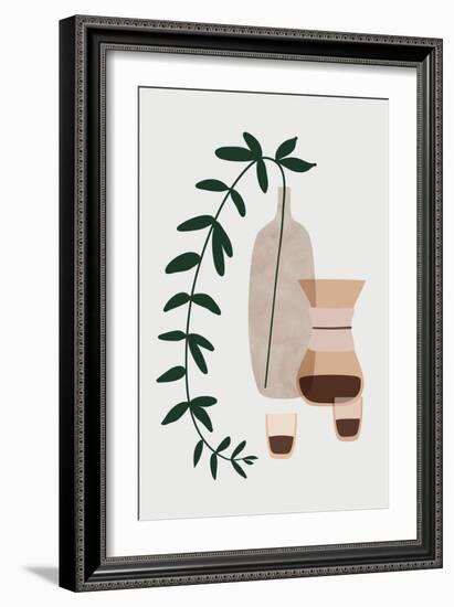 Boho coffee for two-Rosana Laiz Garcia-Framed Giclee Print