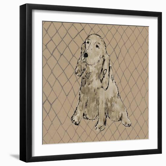 Boho Dogs II-Clare Ormerod-Framed Giclee Print