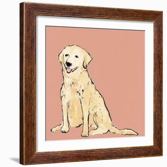 Boho Dogs IV-Clare Ormerod-Framed Giclee Print