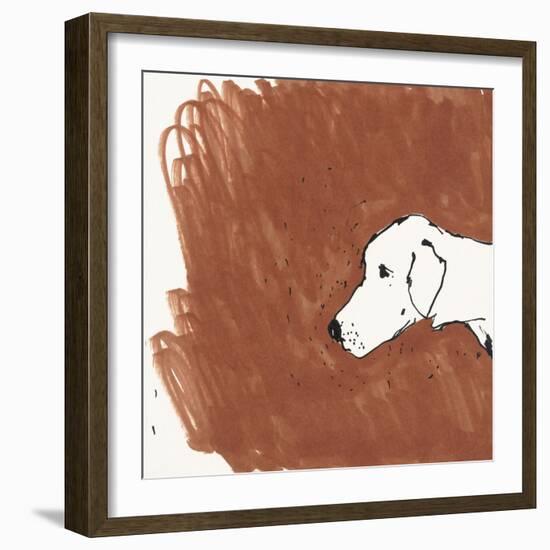 Boho Dogs VI-Clare Ormerod-Framed Giclee Print