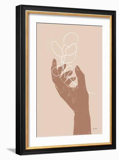 Boho Dreams I Neutral-Becky Thorns-Framed Art Print