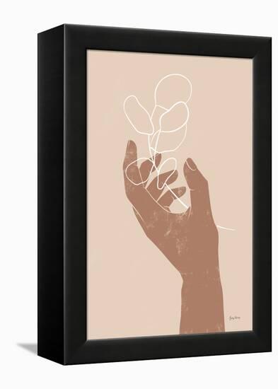 Boho Dreams I Neutral-Becky Thorns-Framed Stretched Canvas