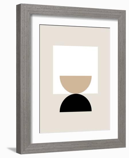 Boho Geometric Artwork-Elena Ristova-Framed Giclee Print