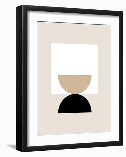 Boho Geometric Artwork-Elena Ristova-Framed Giclee Print