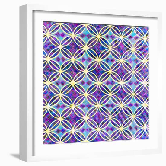 BoHo Girl Pattern 04-LightBoxJournal-Framed Giclee Print