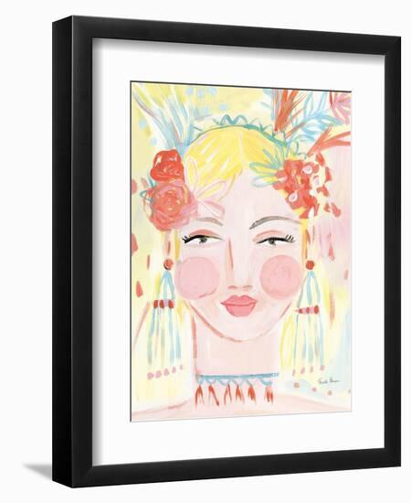 Boho Lady I-Farida Zaman-Framed Art Print