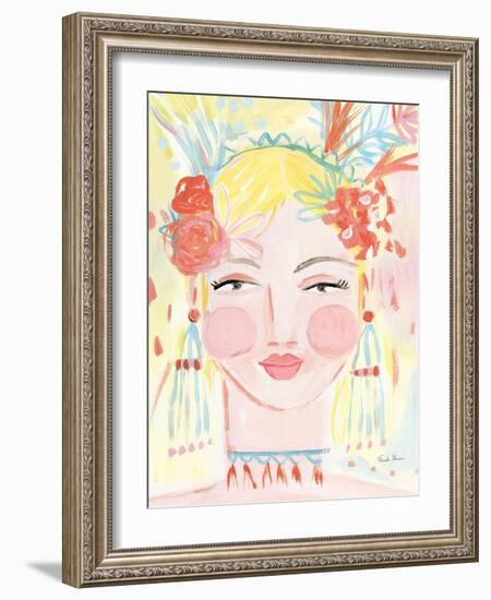 Boho Lady I-Farida Zaman-Framed Art Print