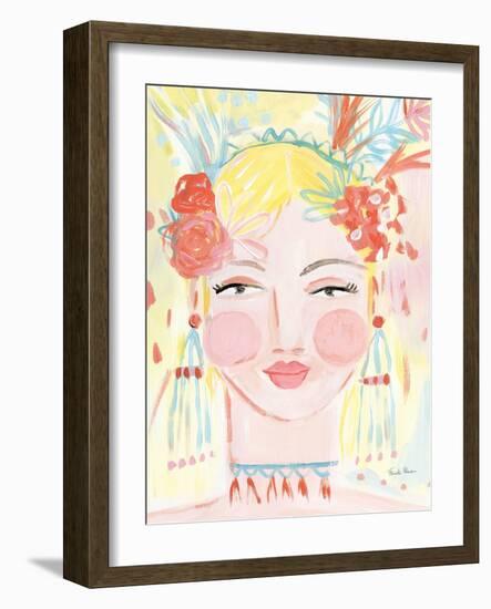 Boho Lady I-Farida Zaman-Framed Art Print