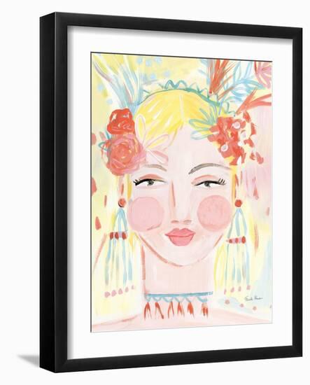 Boho Lady I-Farida Zaman-Framed Art Print