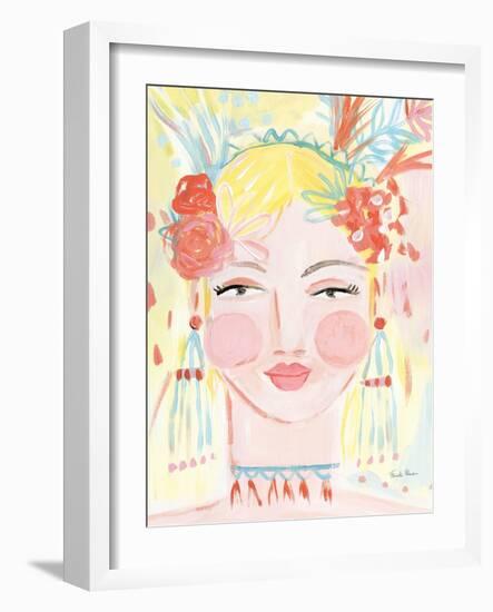 Boho Lady I-Farida Zaman-Framed Art Print