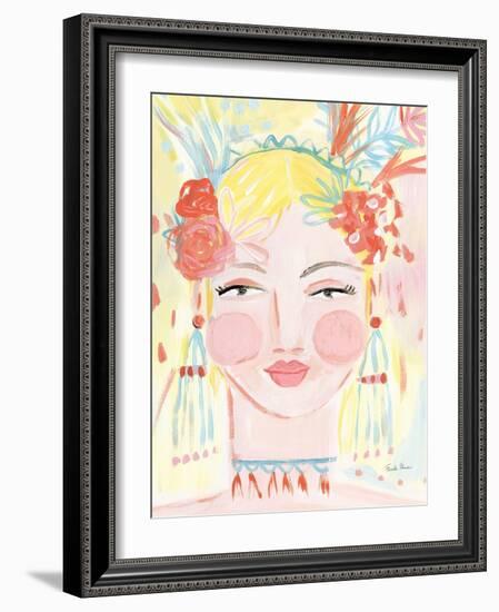 Boho Lady I-Farida Zaman-Framed Art Print