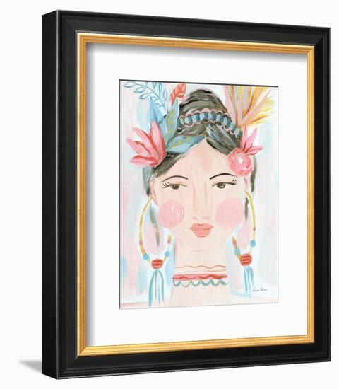 Boho Lady II-Farida Zaman-Framed Premium Giclee Print