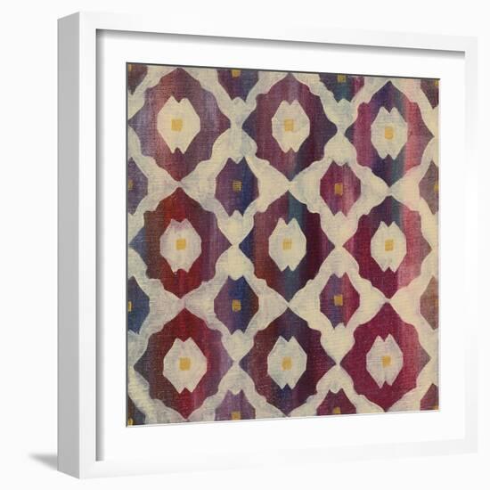 Boho Lattice II-Silvia Vassileva-Framed Art Print