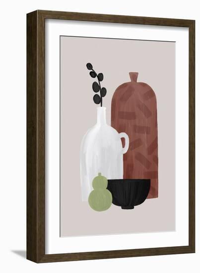 Boho Living - Bowl-Dana Shek-Framed Giclee Print