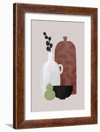 Boho Living - Bowl-Dana Shek-Framed Giclee Print