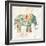 Boho Paisley Elephant I-Danhui Nai-Framed Art Print