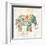 Boho Paisley Elephant I-Danhui Nai-Framed Art Print