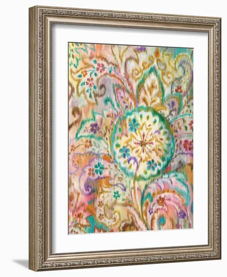 Boho Paisley I Crop-Danhui Nai-Framed Art Print