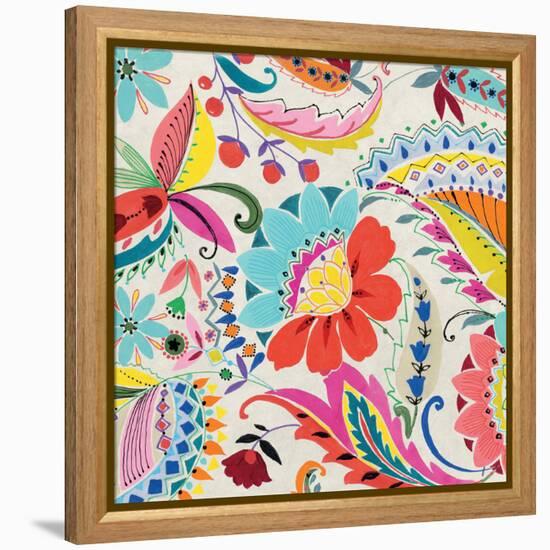 Boho Paisley II-Wild Apple Portfolio-Framed Stretched Canvas