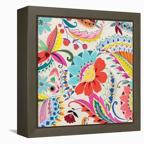 Boho Paisley II-Wild Apple Portfolio-Framed Stretched Canvas