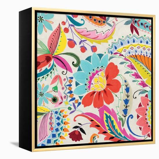 Boho Paisley II-Wild Apple Portfolio-Framed Stretched Canvas