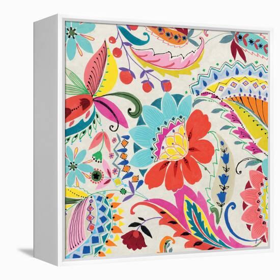 Boho Paisley II-Wild Apple Portfolio-Framed Stretched Canvas