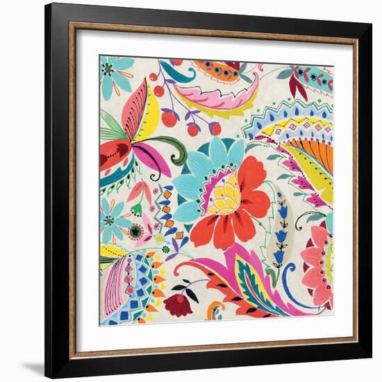 Boho Paisley II-Wild Apple Portfolio-Framed Premium Giclee Print