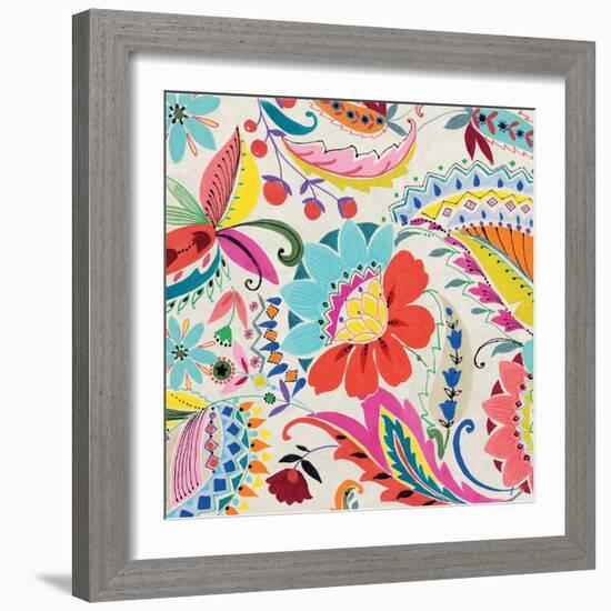 Boho Paisley II-Wild Apple Portfolio-Framed Art Print