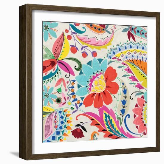 Boho Paisley II-Wild Apple Portfolio-Framed Art Print