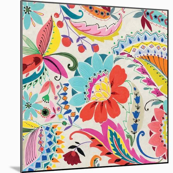 Boho Paisley II-Wild Apple Portfolio-Mounted Art Print