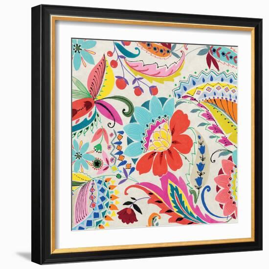 Boho Paisley II-Wild Apple Portfolio-Framed Art Print