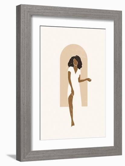 Boho Pink Window III-Yuyu Pont-Framed Art Print