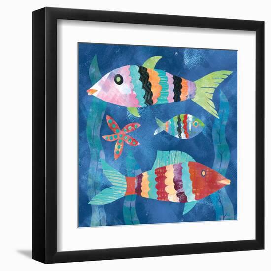 Boho Reef Fish I-Wild Apple Portfolio-Framed Art Print