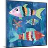 Boho Reef Fish I-Wild Apple Portfolio-Mounted Art Print