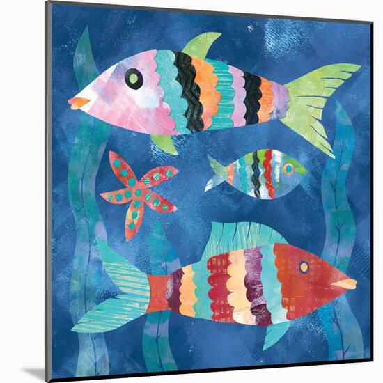 Boho Reef Fish I-Wild Apple Portfolio-Mounted Art Print