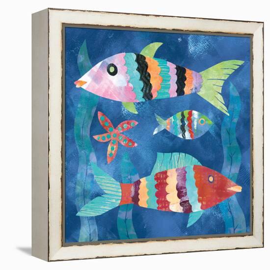 Boho Reef Fish I-Wild Apple Portfolio-Framed Stretched Canvas