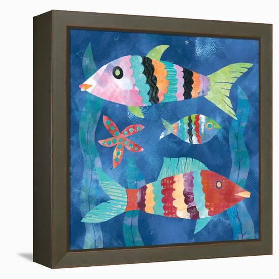 Boho Reef Fish I-Wild Apple Portfolio-Framed Stretched Canvas