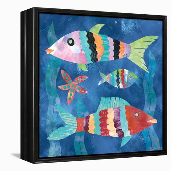 Boho Reef Fish I-Wild Apple Portfolio-Framed Stretched Canvas