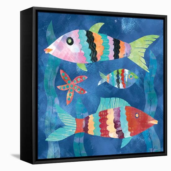 Boho Reef Fish I-Wild Apple Portfolio-Framed Stretched Canvas