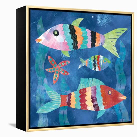 Boho Reef Fish I-Wild Apple Portfolio-Framed Stretched Canvas