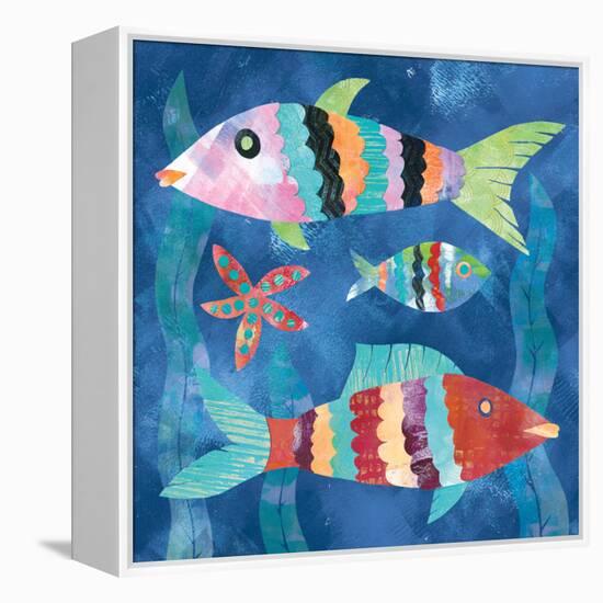 Boho Reef Fish I-Wild Apple Portfolio-Framed Stretched Canvas