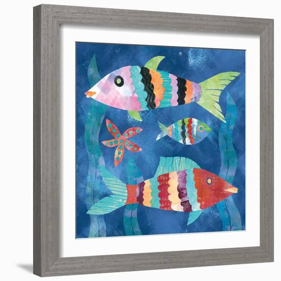 Boho Reef Fish I-Wild Apple Portfolio-Framed Art Print