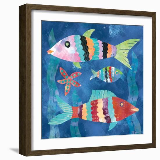 Boho Reef Fish I-Wild Apple Portfolio-Framed Art Print