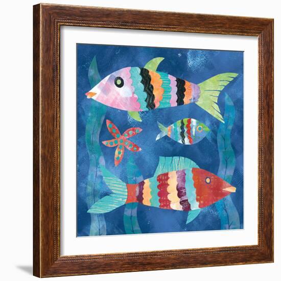 Boho Reef Fish I-Wild Apple Portfolio-Framed Art Print