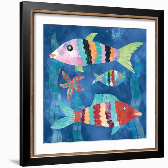 Boho Reef Fish I-Wild Apple Portfolio-Framed Art Print