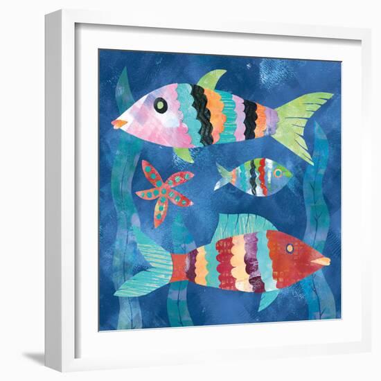 Boho Reef Fish I-Wild Apple Portfolio-Framed Art Print