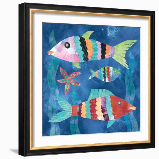 Boho Reef Fish I-Wild Apple Portfolio-Framed Art Print