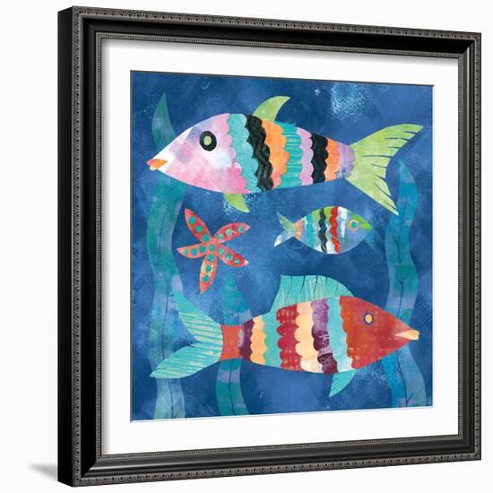 Boho Reef Fish I-Wild Apple Portfolio-Framed Premium Giclee Print