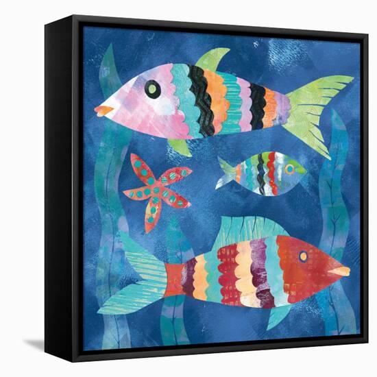 Boho Reef Fish I-Wild Apple Portfolio-Framed Stretched Canvas