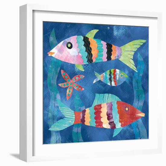 Boho Reef Fish I-Wild Apple Portfolio-Framed Art Print